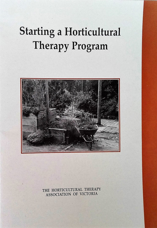 Horticultural Therapy Program - Book