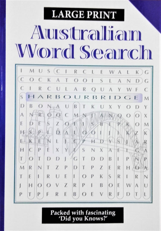 Australian Word Search