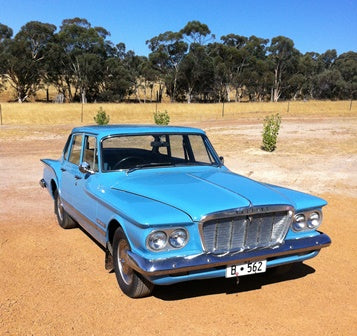 Wooden Puzzle - Blue Classic Car - 24 Pieces