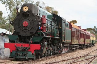 Green Steam Train - 24 Piece Puzzle