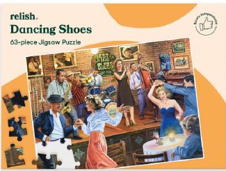 Dancing Shoes - 63 Piece Puzzle