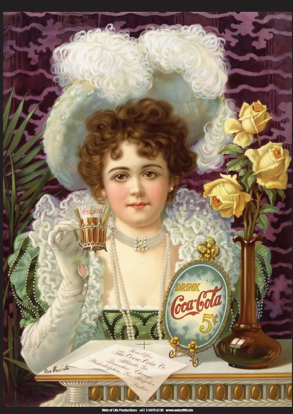 A3 Nostalgia Poster: Coca Cola