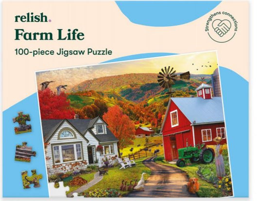 Farm Life - 100 Piece Puzzle