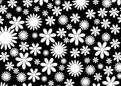 Colouring Sheets - Black Background - A3 - Pack of 10